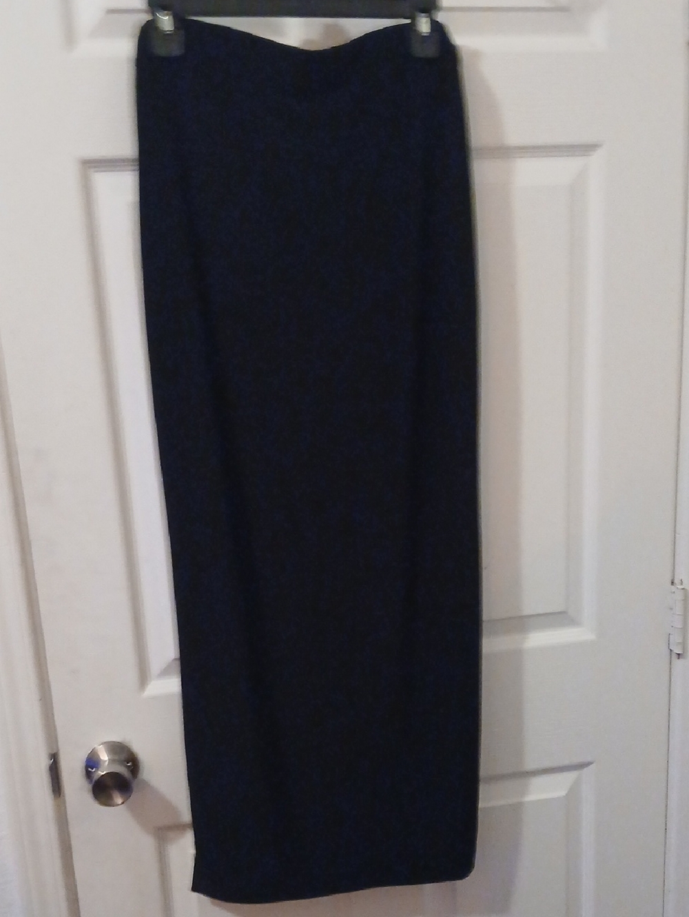 Fashion Nova Black Maxi Straight Skirt